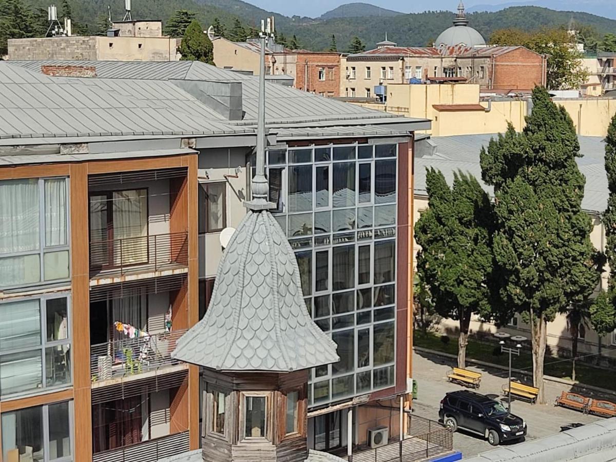 Pushkin Street Pearl Hotel Kutaisi Bagian luar foto